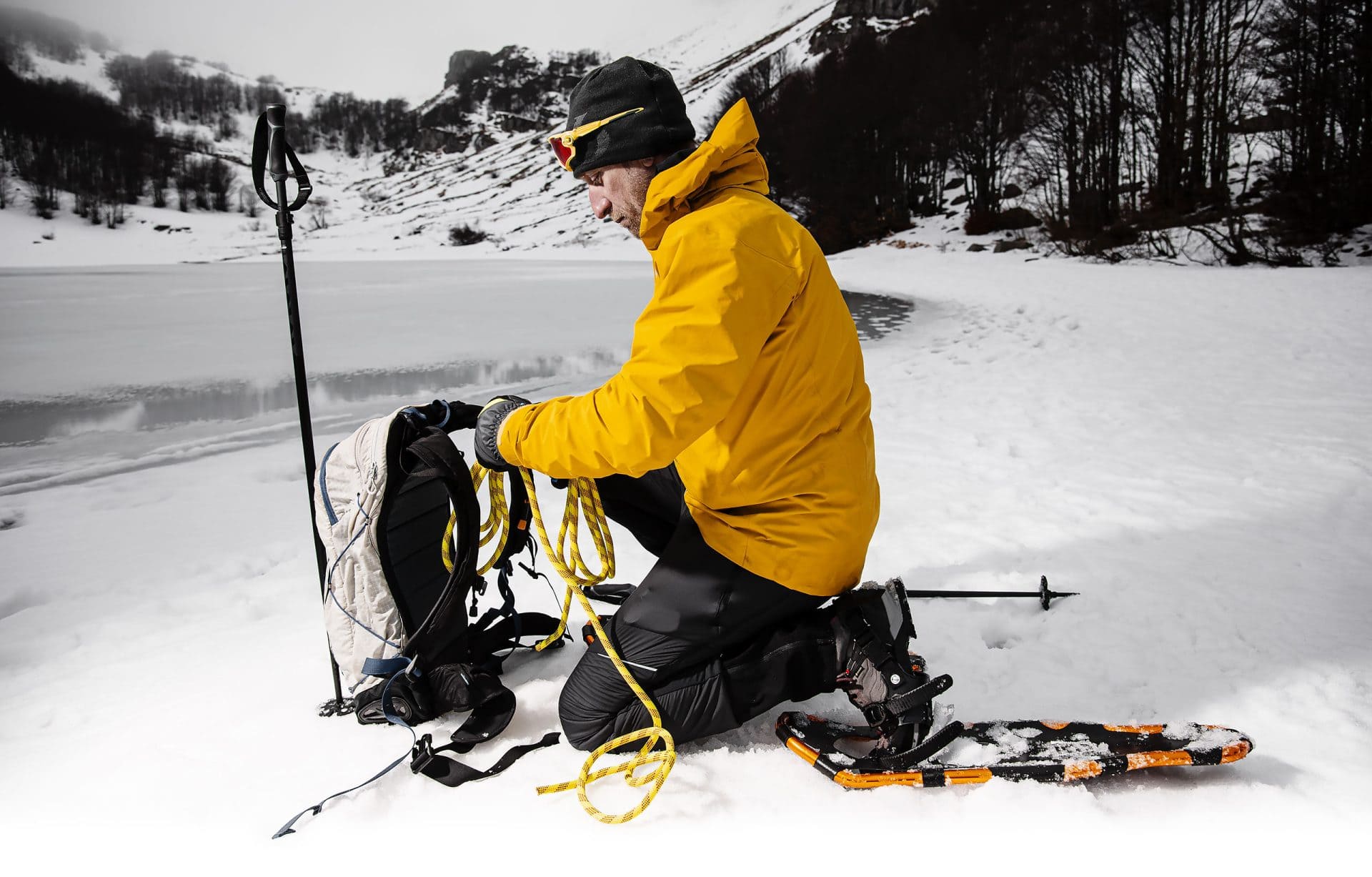 Max Ceragioli Guida Ambientale Escursionistica con le ciaspole sulla neve